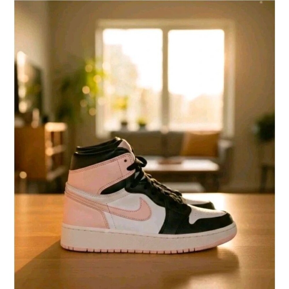 Nike WMNS Air Jordan 1 High Elevate Soft Pink Black White Atmosphere DN3253-061